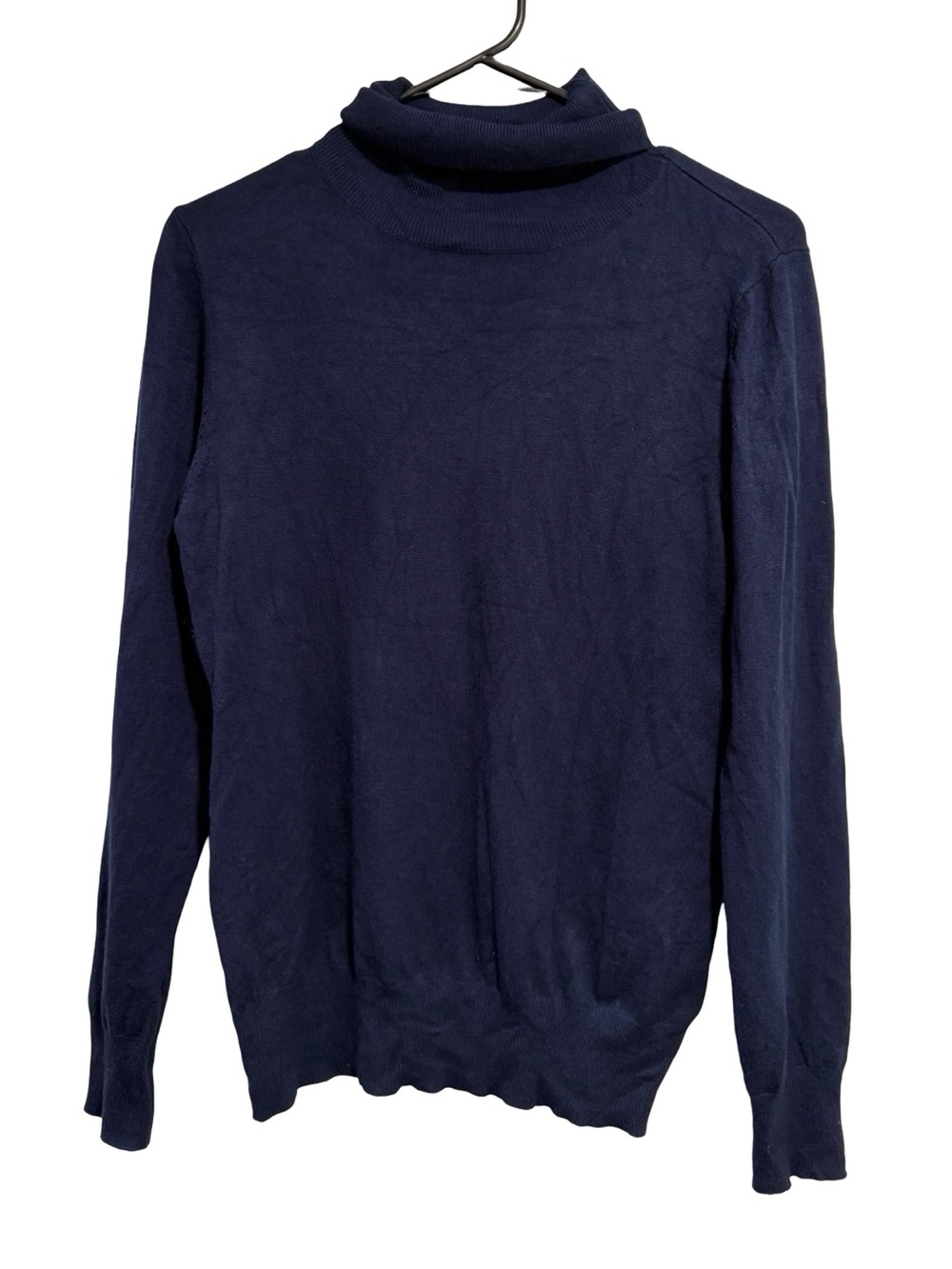 Cielo Navy Blue Turtleneck Sweater
